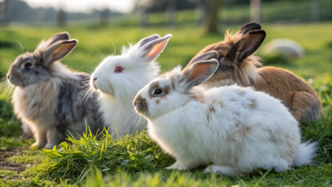 races de lapins pour production de laine