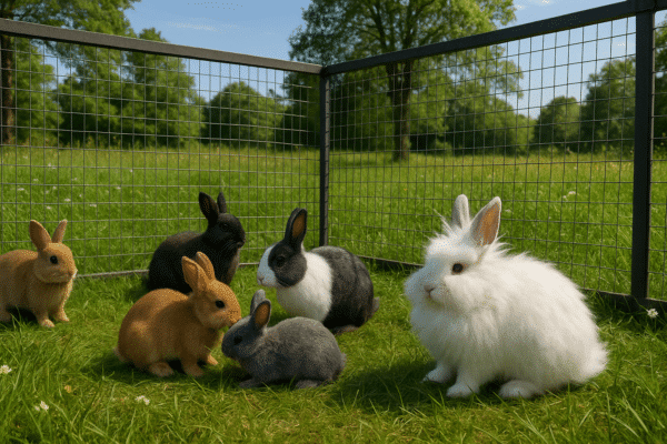 Les meilleurs designs d’enclos pour lapins : sécurité et confort